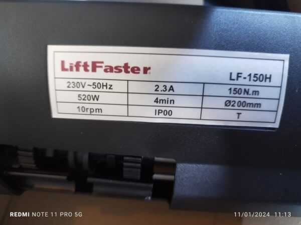 Moteur porte rideau Lift Faster 200