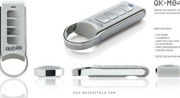 QUIKO kit automatisme pour portails battants 230v E400KIT