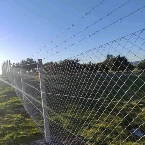 Grillage Triple Torsion - Rouleaux Galvanisés