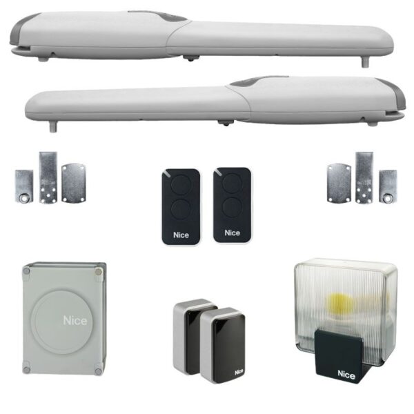 Moteur porte battante Nice Wingo 4 – Kit complet 230V (Wingo04)