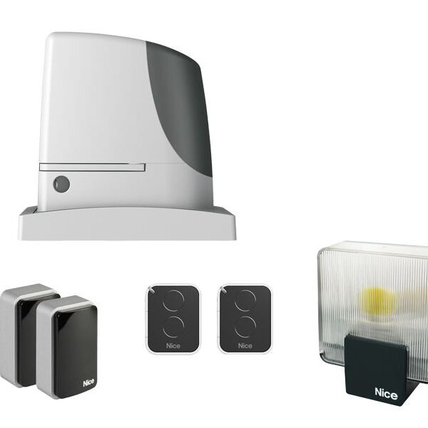 Moteur porte coulissante Nice RUN – 2000 KG complet